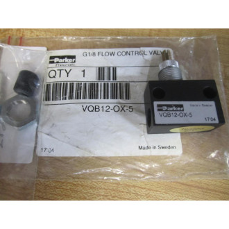Parker VQB12-OX-5 G18 F Throttle Valve VQB12-0X-5