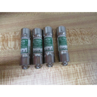 Buss FNQ-R-3 Bussmann Fuse Cross Ref 6F116 (Pack of 4)