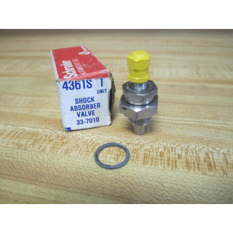 Schrader 4361S Shock Absorber Valve 33-7010
