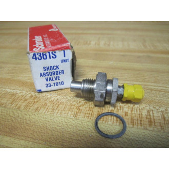 Schrader 4361S Shock Absorber Valve 33-7010