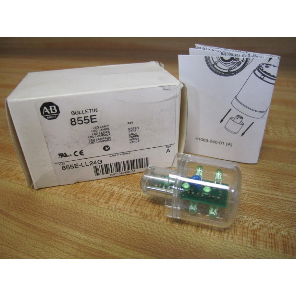 Allen Bradley 855E-LL24G LED Lamp 855ELL24G