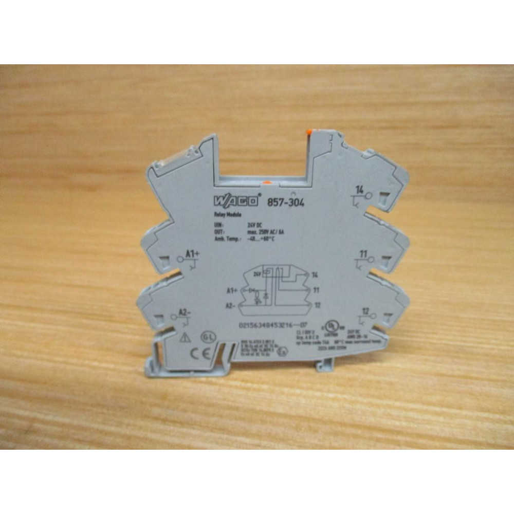 Wago 857-304 Jumpflex Relay Module 857304 WO Relay - New No Box Wago 857-304 Jumpflex Relay Module 857304 WO Relay - New No Box
