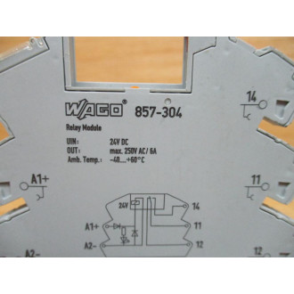 Wago 857-304 Jumpflex Relay Module 857304 WO Relay - New No Box