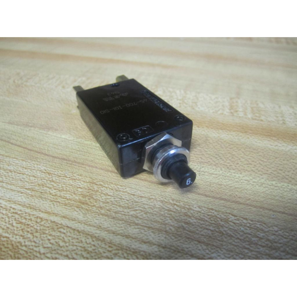 E-T-A 45-700-IG1-S10 Circuit Breaker 45700IG1S10 6 Amps - New No Box