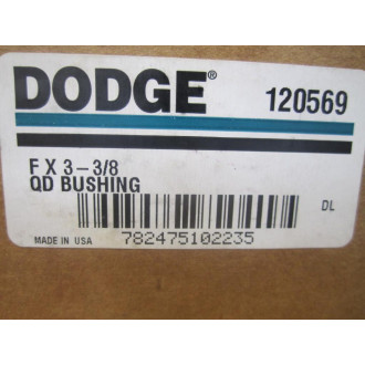 Dodge Fx3-38 QD Tapered Bushing 120569