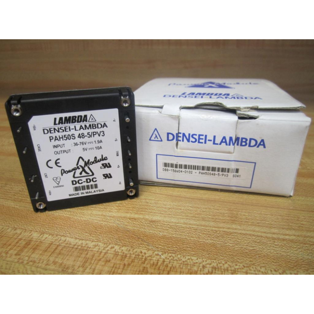 Lambda PAH50S 48-5PV3 DC-DC Power Module PAH50S485PV3
