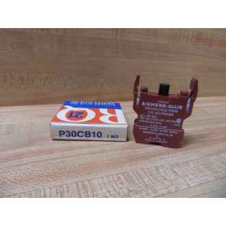 Siemens-Allis P30CB10 Contact For Pushbutton 1NO