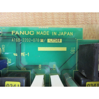 Fanuc A16B-2202-0786 Board A16B-2202-078605B - Used