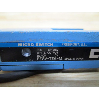 Micro Switch FE8V-TE6-M Honeywell Photoelectric Sensor - Used
