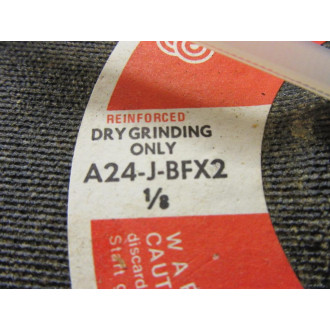 Carborundum A24-J-BFX2 Abrasives A24JBFX2 (Pack of 10)