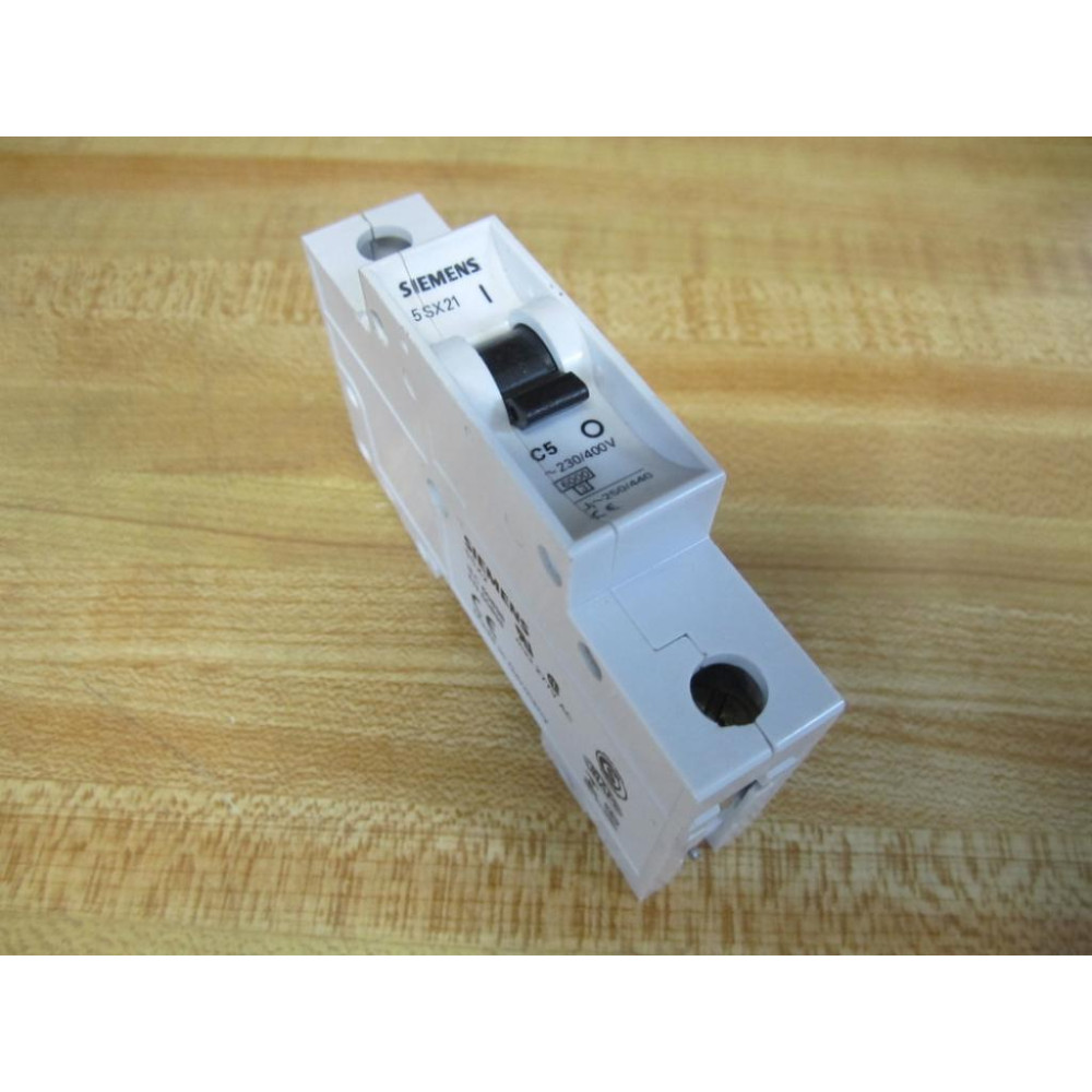 Siemens 5SX21 Circuit Breaker C5 5A (Pack of 5) - New No Box