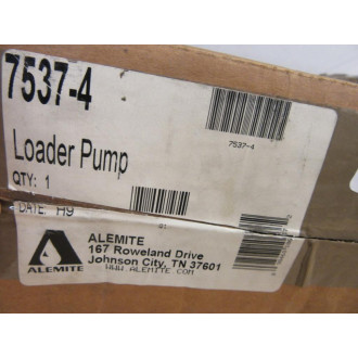 Alemite 7537-4 Loader Pump 75374