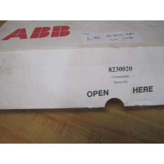 ABB 8230-020 Consumable Spares Kit 8230020 WO 2 Pump Tubes - Used
