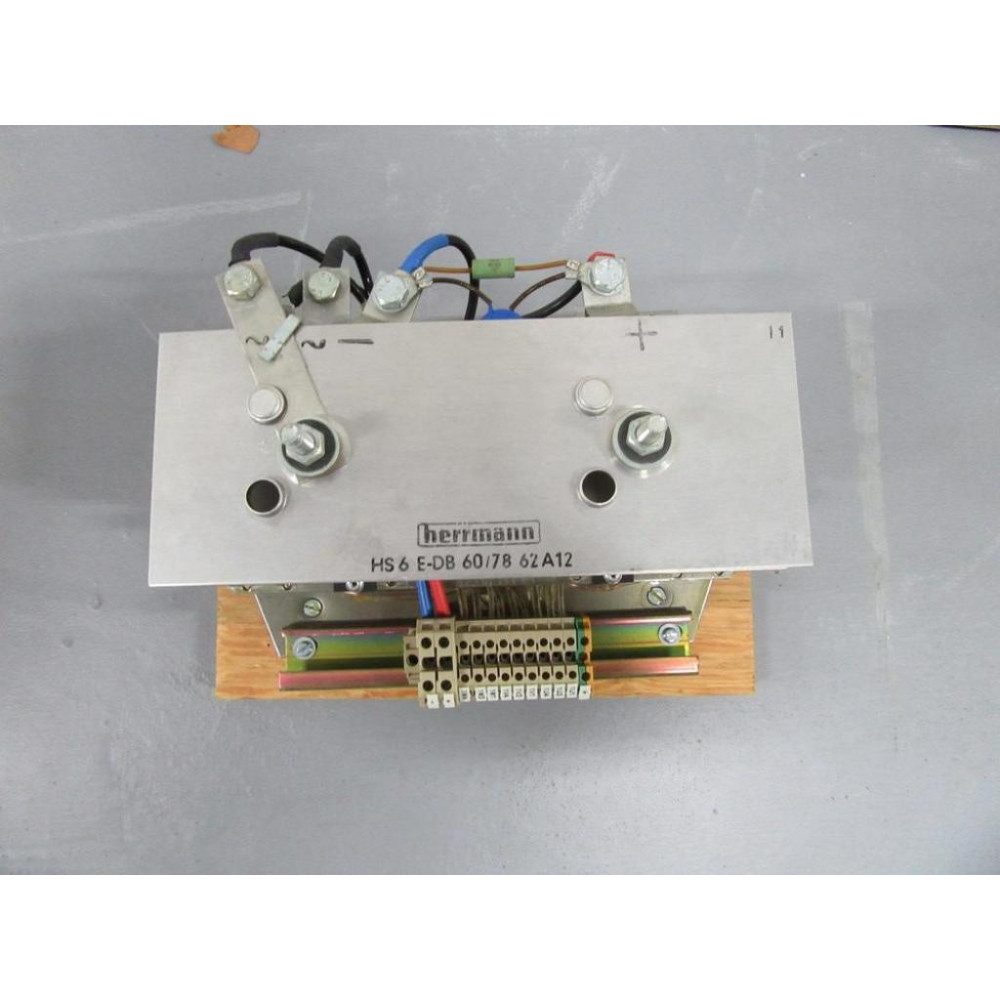 Herrmann HS 6 E-DB 6078 62A12 Transformer - New No Box