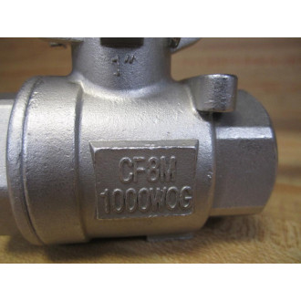 SVF BEV-6666RTSE 1" Ball Valve WHandle BEV6666RTSE - New No Box