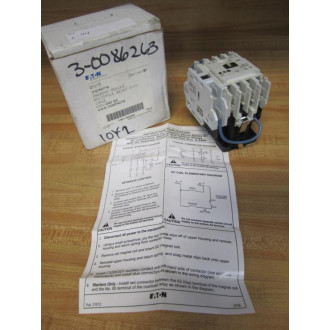 Eaton D15CR40T1B Cutler Hammer Multi-Pole Relay Series B1