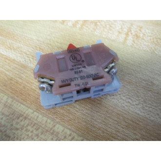 IDEC TW-C01 Contact Block TW-CO1 (Pack of 2) - Used