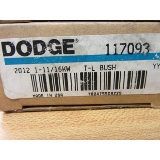 Dodge 117093 Bushing 117093