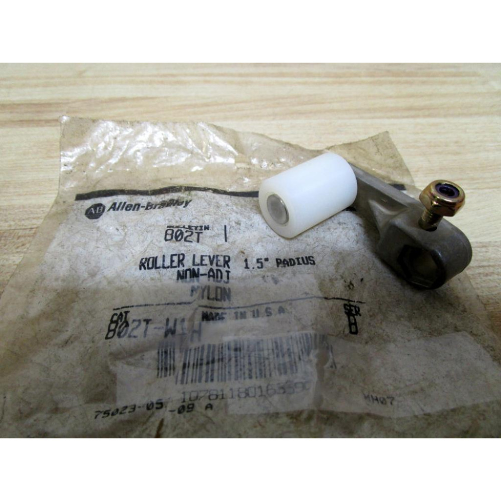 Allen Bradley 802T-W1H Roller Lever Arm 802TW1H Series BHexagon Lever