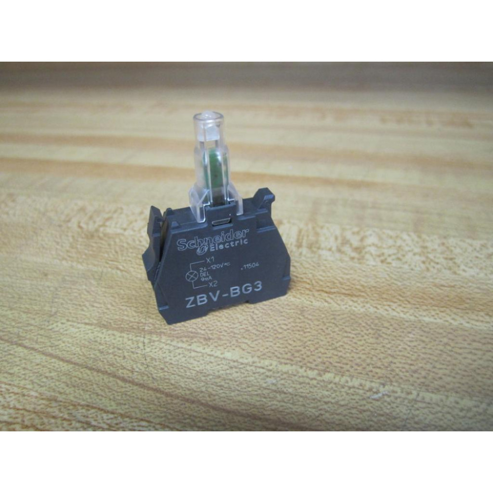 Telemecanique ZBVBG3 Schneider Light Module 27537 - New No Box
