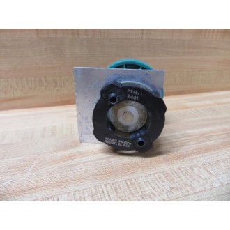 Honeywell  Micro Switch PTM11 Pushbutton W Green Head & Contact - Used