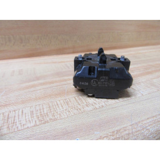 Honeywell  Micro Switch PTM11 Pushbutton W Green Head & Contact - Used