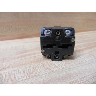Honeywell  Micro Switch PTM11 Pushbutton W Green Head & Contact - Used