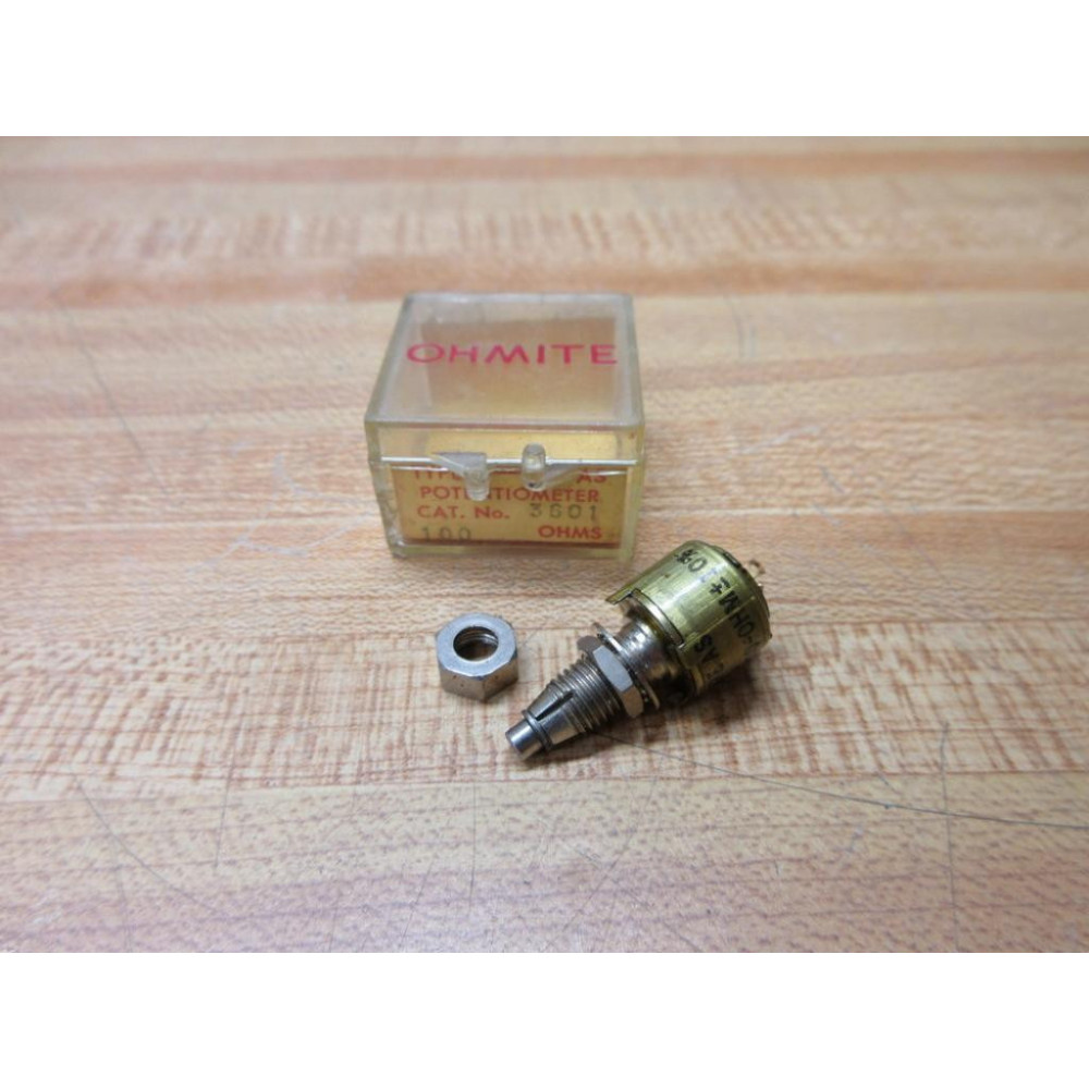 Ohmite AS-3601 Potentiometer 100Ω 3601