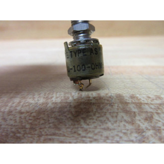 Ohmite AS-3601 Potentiometer 100Ω 3601