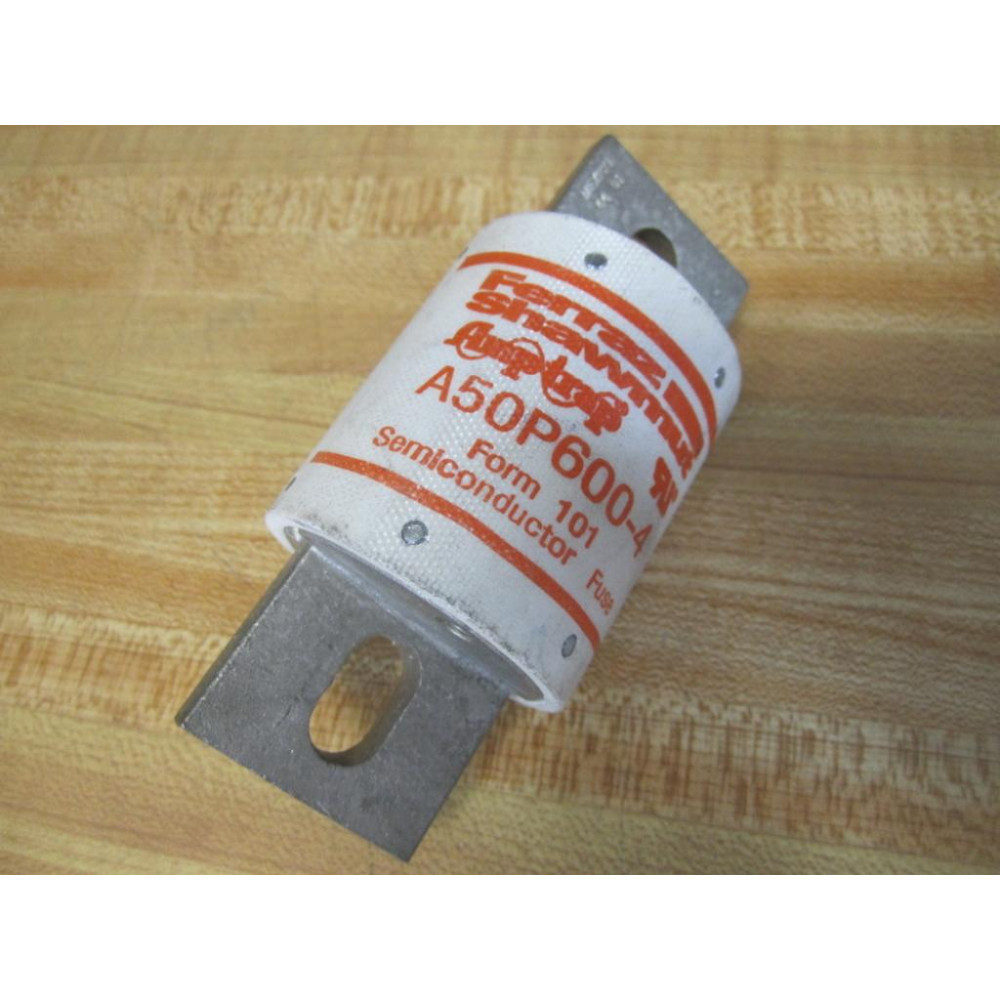 Gould Shawmut Ferraz A50P600-4 Amp-Trap Fuse A50P6004 - Used
