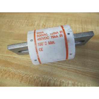 Gould Shawmut Ferraz A50P600-4 Amp-Trap Fuse A50P6004 - Used