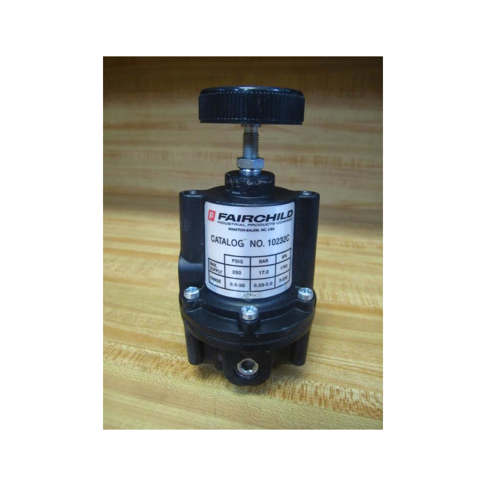 Fairchild 10232C Pneumatic Precision Regulator - Used