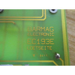 Barmag EC193E Circuit Board - Used