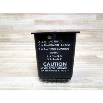 ISSC 1013-1F1B Timer 10131F1B Cracked Housing - Used