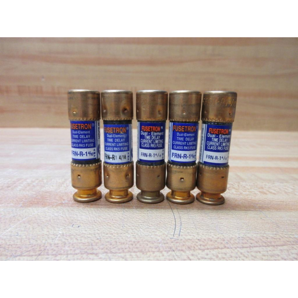 Buss FRN-R-1-410 Bussmann Fuse Cross Ref 6F208 (Pack of 5) - New No Box