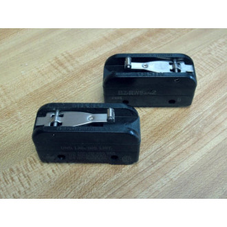 Micro Switch BZ-RW8242 Switch WRoller Lever BZRW8242 (Pack of 2) - Used