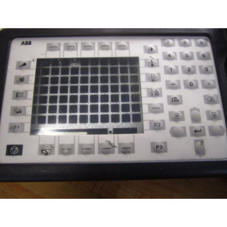 ABB 3HNE-00313-1 Pendant TPU2 Rev.7Case+HardwareScratched Buttons - Used