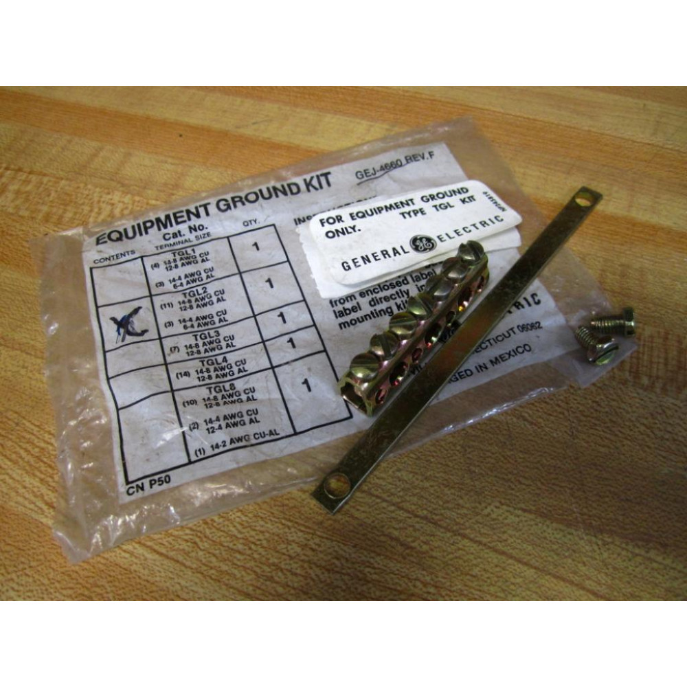 General Electric GEJ-4660 Ground Kit GEJ4660 TGL2