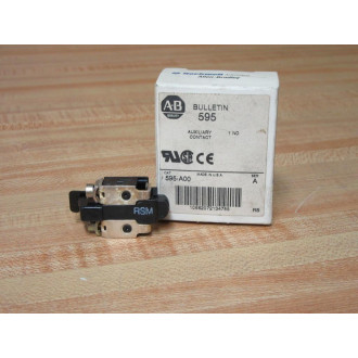 Allen Bradley 595-A00 Auxiliary Contact 595A00