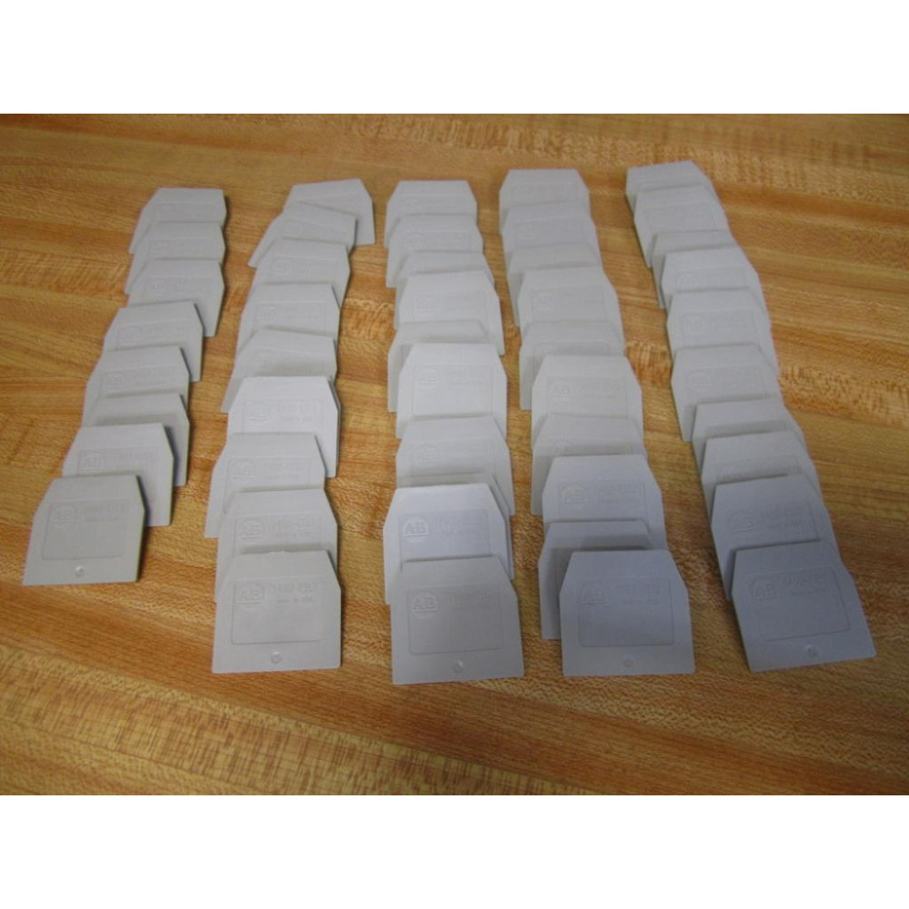 Allen Bradley 1492-EB3 End Barriers 1492EB3 (Pack of 48) - New No Box
