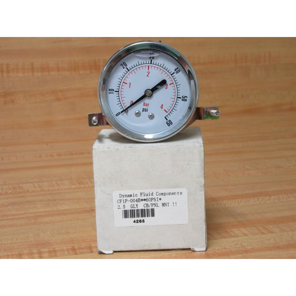 Dynamic CF1P-004B Gauge CF1P004B 0-60 PSI