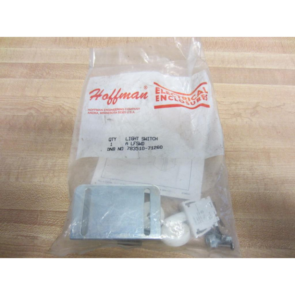Hoffman 783510-71260 Light Switch Kit ALFSWD