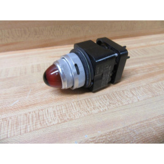 Square D 9001 TP-1 Pilot Light 9001TP1 Amber Lens - Used