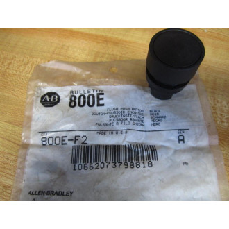 Allen Bradley 800E-F2 Black Button 800EF2