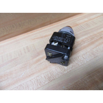Square D 9001 TP-1 Pilot Light 9001TP1 Amber Lens - Used