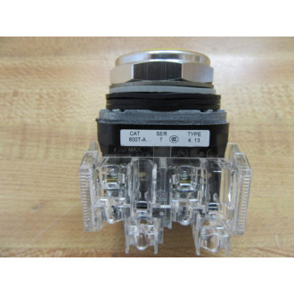 Allen Bradley 800TC-A9D2 Yellow Push Button - New No Box