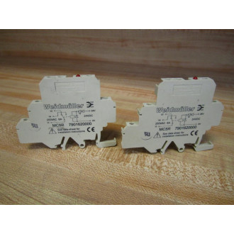Weidmuller 7901620000 Terminal Block MC5R (Pack of 2) - New No Box