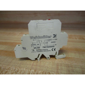 Weidmuller 7901620000 Terminal Block MC5R (Pack of 2) - New No Box