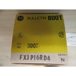 Allen Bradley 800T-FXJP16RD4 Push Pull Switch SER N