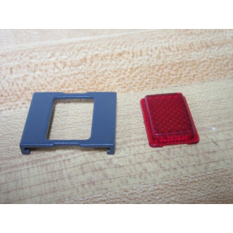 Allen Bradley 800MS-WALR00 Red Legend Plate 800MSWALR00